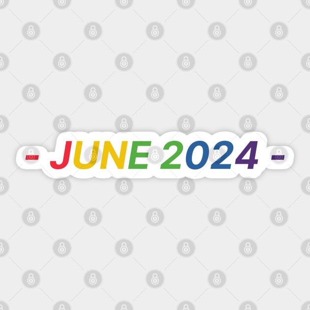 June 2024 Pride Month Sticker by Artisan